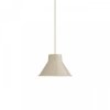Muuto TOP PEDANT Stalowa Lampa Wisząca 21 cm Piaskowa